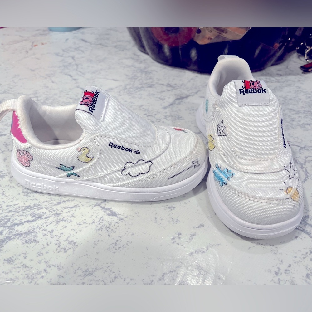 Peppa pig reebok girls toddler 7
